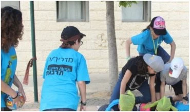 פעילות נוער יוצר תרבות (צילום: אלה בן שושן)