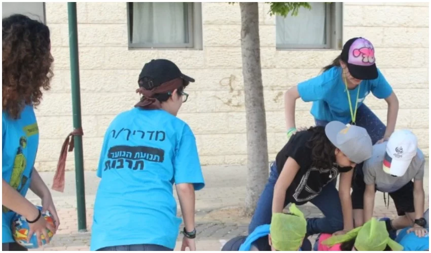פעילות נוער יוצר תרבות (צילום: אלה בן שושן)
