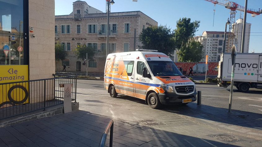 אמבולנס של איחוד הצלה (צילום: איחוד הצלה)