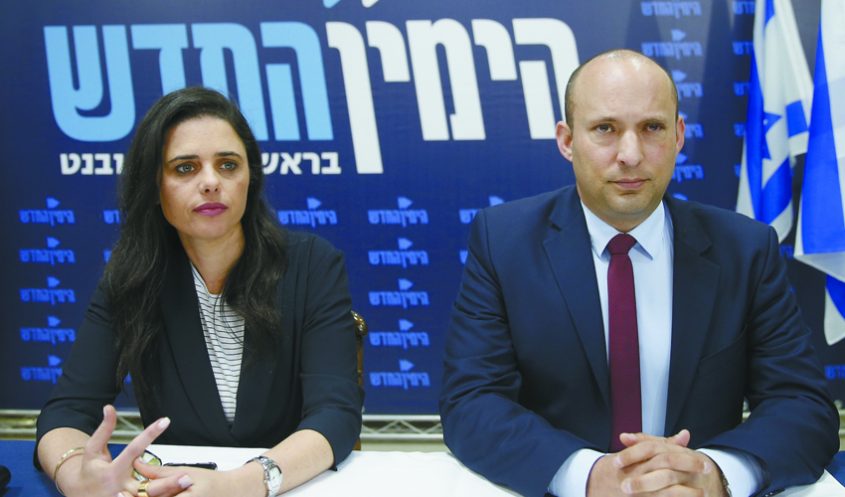 נפתלי בנט ואיילת שקד (צילומים: צילום מגד גוזני)