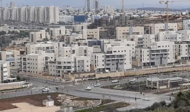 צומת שלדג-רבין, שכונת הציפורים (צילום: דוברות עיריית מודיעין מכבים רעות)