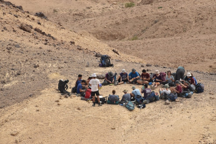 חוגי הסיירות של החברה להגנת הטבע (צילום: מאיה פורת)