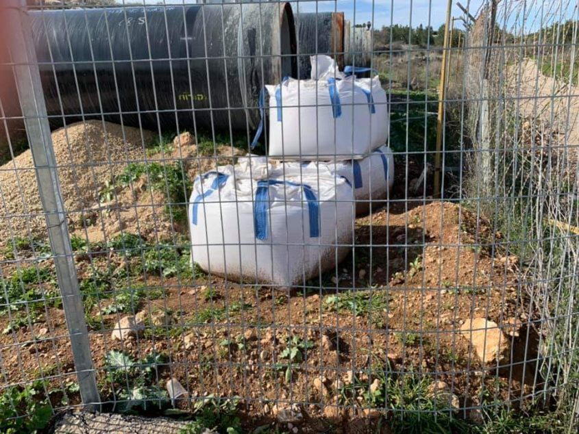חידוש העבודות ביער השבוע (צילום: מיכל ציון)