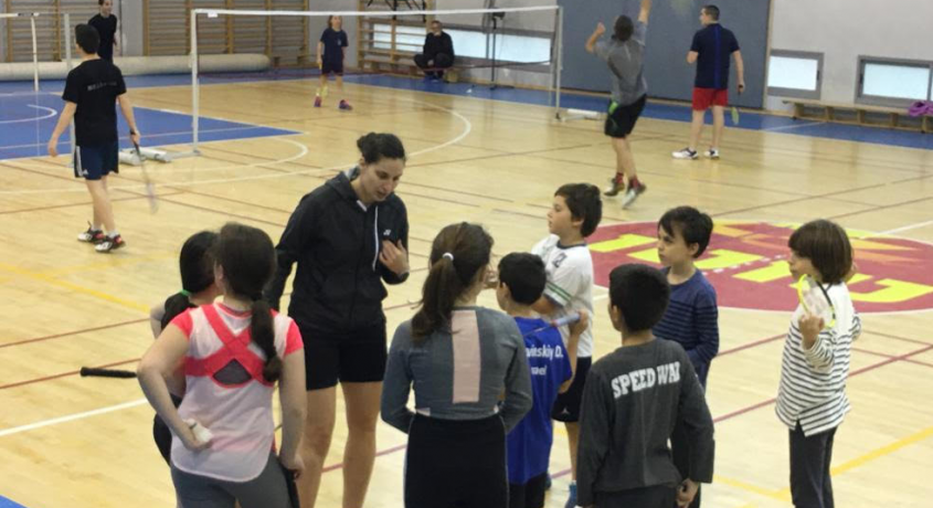 נבחרת הבדמינטון מודיעין (צילום: מועדון הבדמינטון מודיעין)
