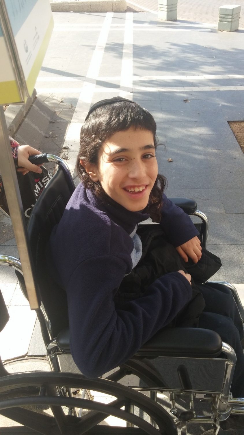 דוד יוסף ברון החולה בסרטן (צילום: פרטי)