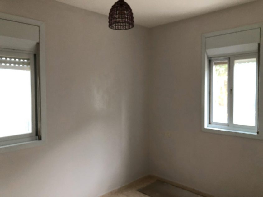החדרים לאחר הסיוד (צילום: טל דיל)