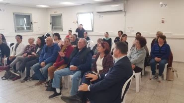 כיתת הוותיקים במודיעין (צילום: דוברות עיריית מודיעין מכבים רעות)