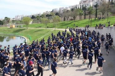 מרוץ בפארק ענבה למען החזרתו של סגן הדר גולדין (צילום: שמעון וייס)