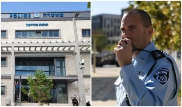 סגן ניצב אלעד קליין, מפקד תחנת משטרת מודיעין, תחנת המשטרה החדשה בעיר (צילומים: דוברות משטרת ישראל)