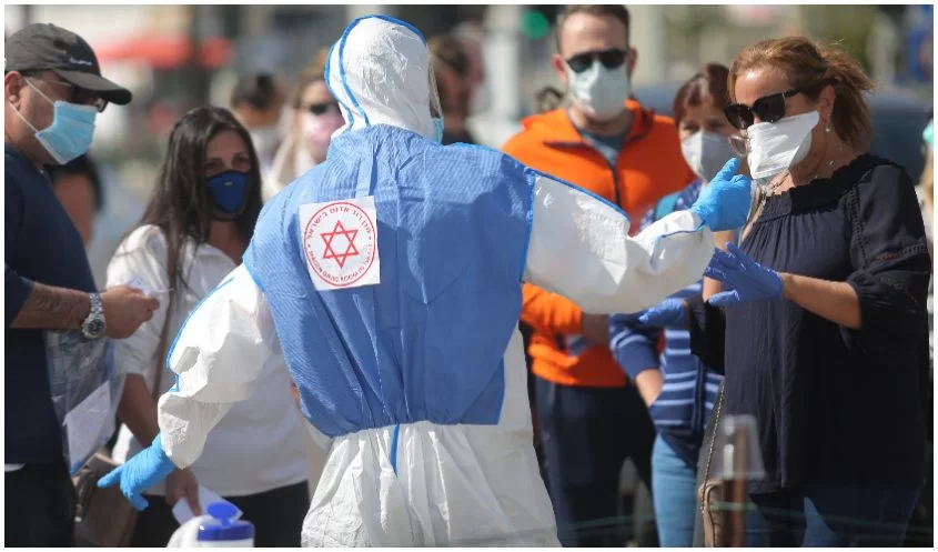 סכנת התפשטות הקורונה (צילום: דודו בכר)