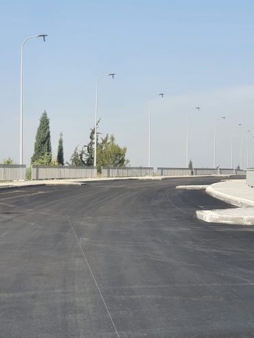 רחבת הטקסים, בית העלמין הצבאי במודיעין (צילום: דוברות עיריית מודיעין מכבים רעות)