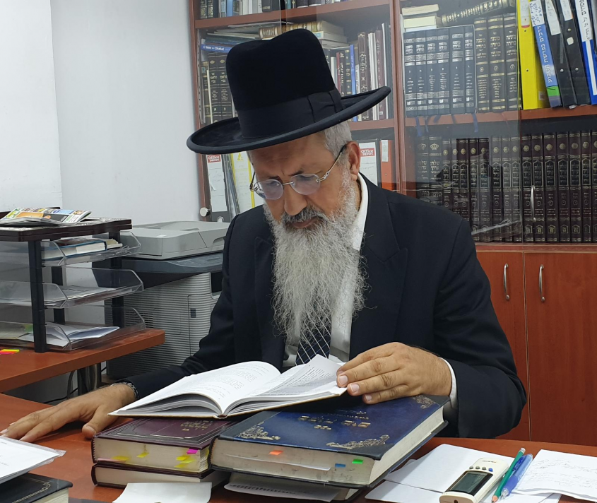 הרב אליהו אלחרר (צילום: אוריאל גרשון)
