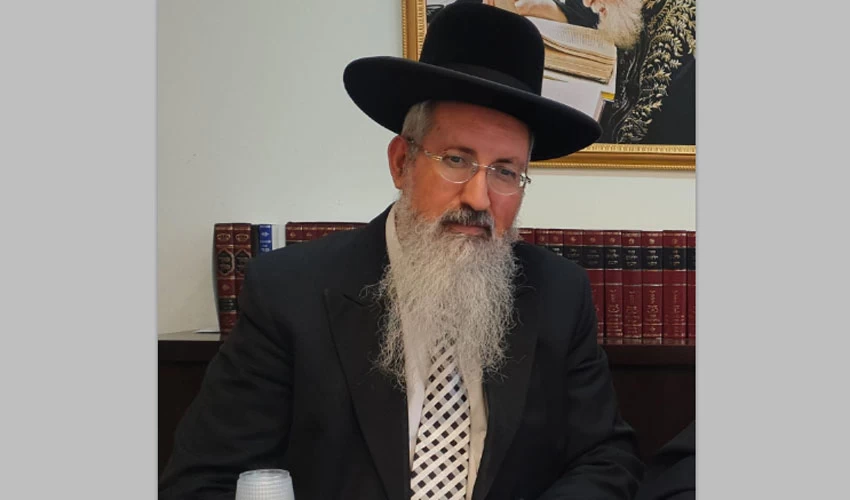 הרב אליהו אלחרר (צילום: אוריאל גרשון)