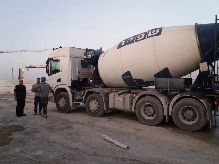מבצע אכיפת רעש באתרי הבנייה במודיעין (צילום: דוברות עיריית מודיעין מכבים רעות)