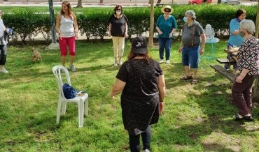 פעילויות למועדוני הבוקר במודיעין (צילום: דוברות עיריית מודיעין מכבים רעות)