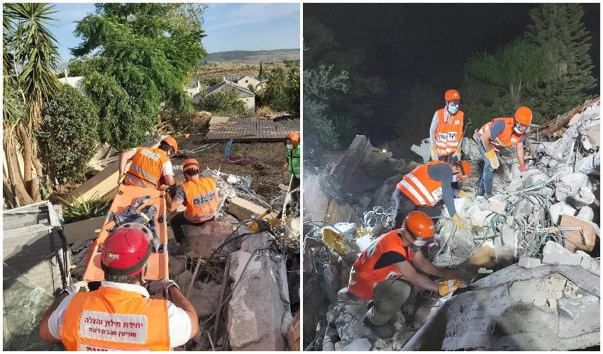תרגיל רעידת אדמה (צילומים: דוברות עיריית מודיעין מכבים רעות)