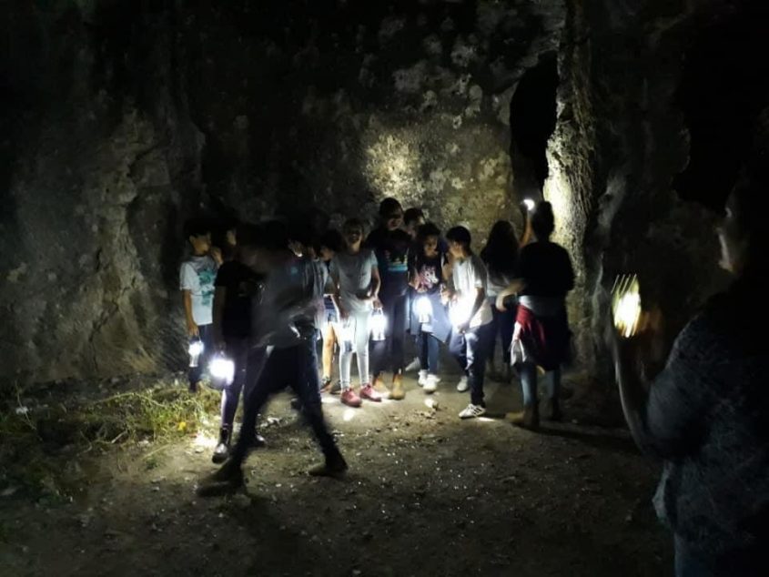 סיור עששיות, החוויה המודיעינית (צילום: אביטל סמית)