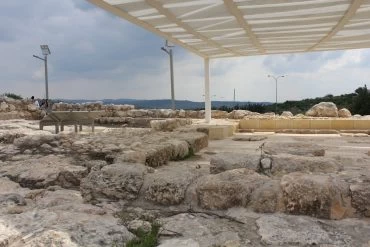 בית הכנסת החשמונאי העתיק (צילום: דוברות עיריית מודיעין מכבים רעות)