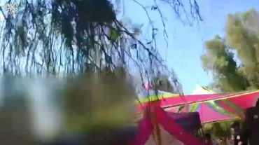 מסיבת טבע ביער בן שמן (צילום: דוברות המשטרה)