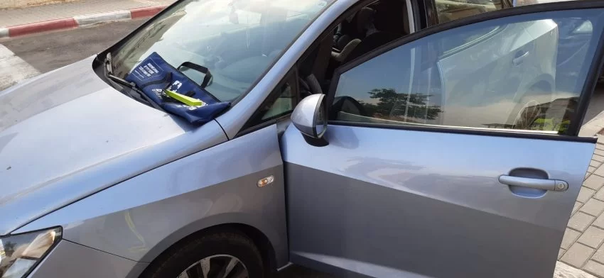 החילוץ של הפעוט ביישוב חשמונאים (צילום: ידידים)