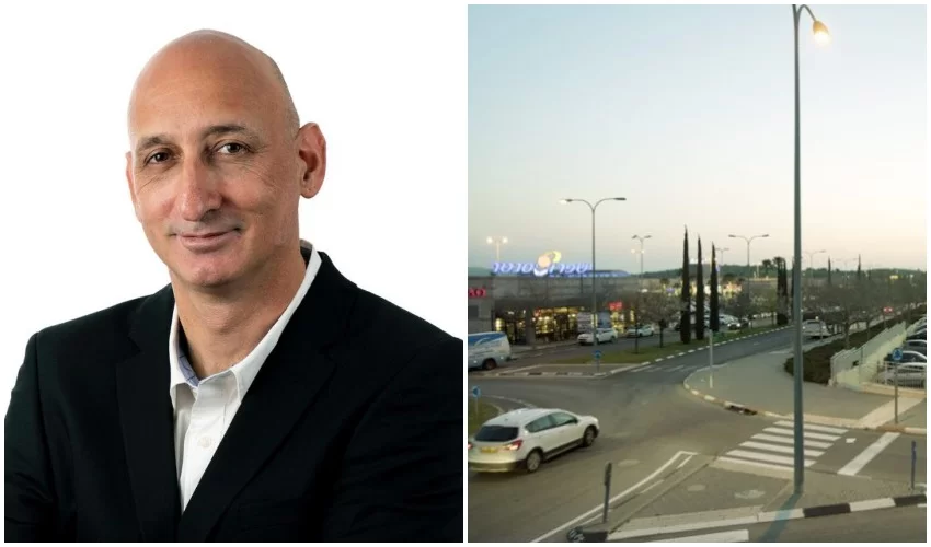 ישפרו סנטר, חבר המועצה איתי אלמוג-בר (צילומים: אופיר אברהמוב, מוטי מילרוד)