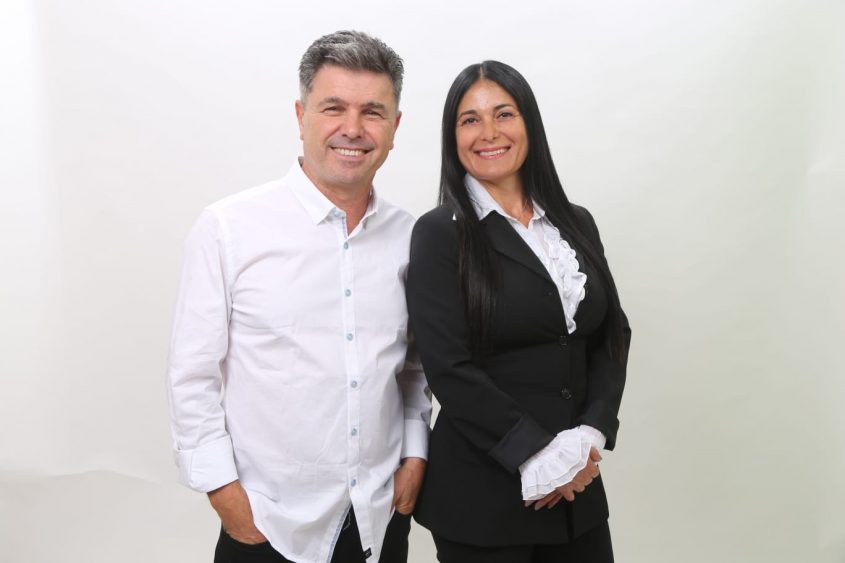 רותי שם טוב וניסים צדיק, צדיק בנדל"ן (צילום: הדר מריה)