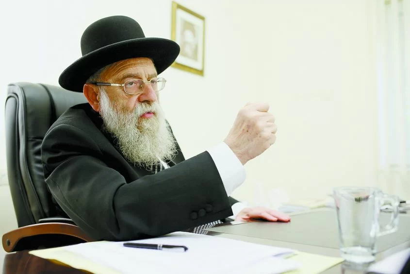הרב אריה שטרן (צילום: אורן בן חקון)