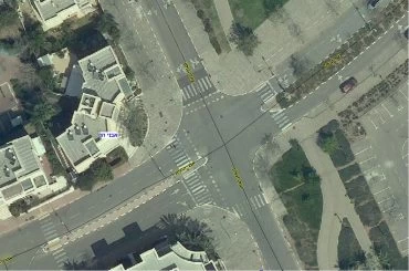 צומת עמק זבולון-אבני החושן (צילום: דוברות עיריית מודיעין מכבים רעות)