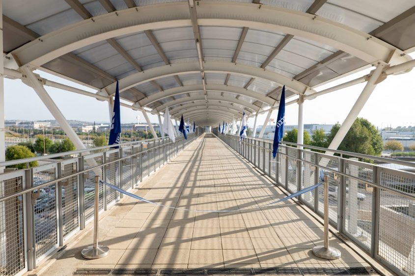 תחנת פאתי מודיעין (צילום: CLOUDVIEW שבתאי טל)