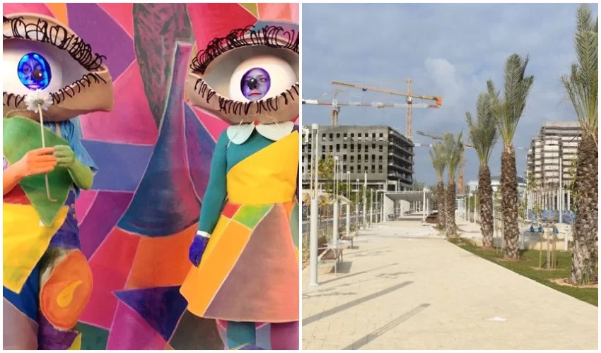 המע"ר במודיעין, אמני רחוב (צילומים: חורחה נובומינסקי, דוברות עיריית מודיעין מכבים רעות)