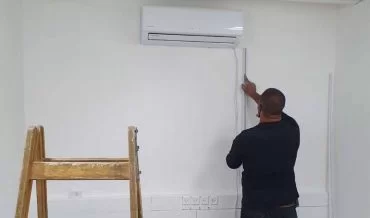 מזגנים חדשים במוסדות החינוך (צילום: דוברות עיריית מודיעין מכבים רעות)